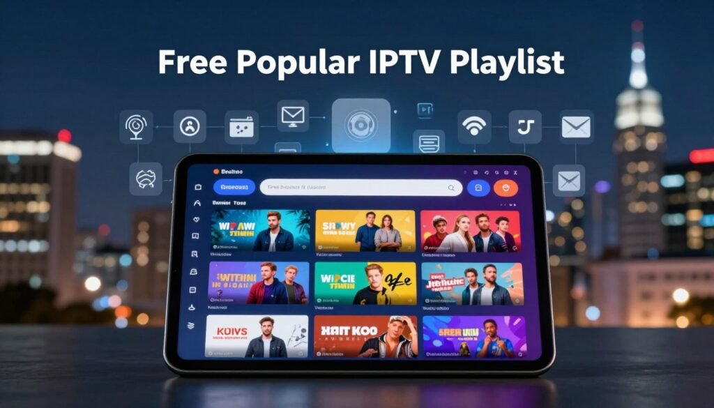 free popular iptv playlist