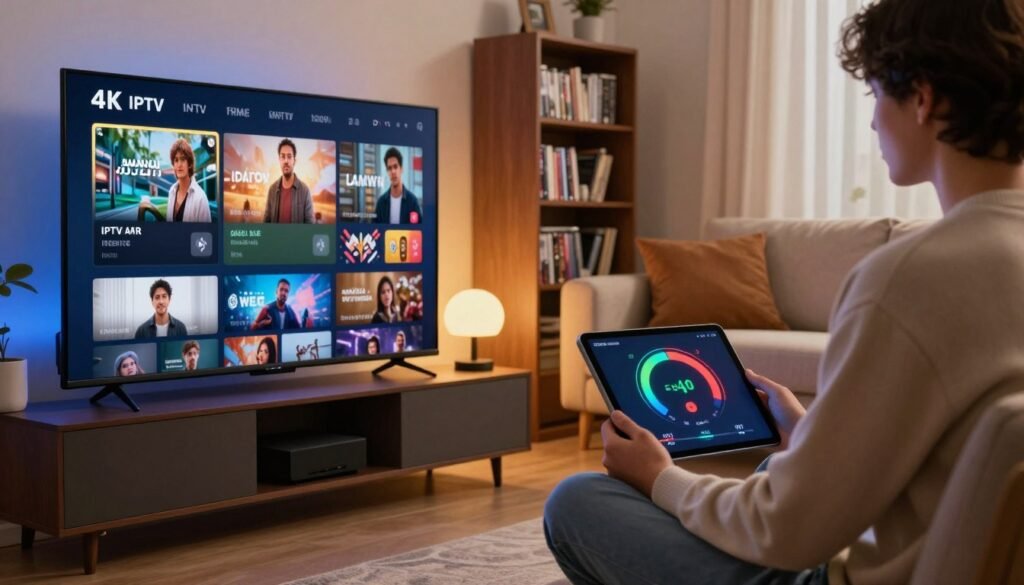 iptv internetgeschwindigkeit und iptv 4k streaming
