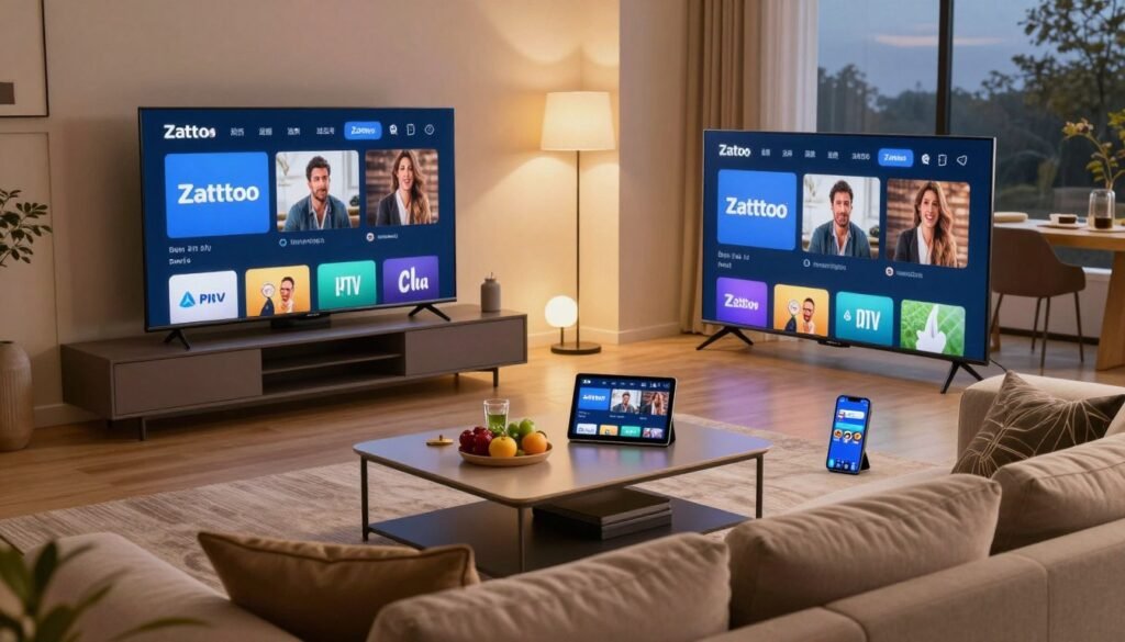 zattoo premium und iptv app