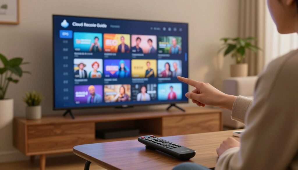 EPG Funktion und Cloud Aufnahme